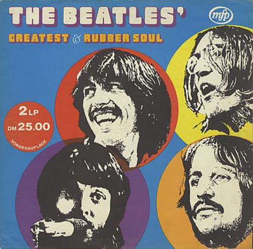 The Beatles The Beatles' Greatest / Rubber Soul 2-LP vinyl record set (Double LP Album) German BTL2LTH384396