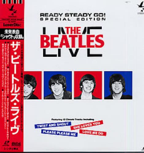 The Beatles The Beatles Live laserdisc / lazerdisc Japanese BTLLZTH279764