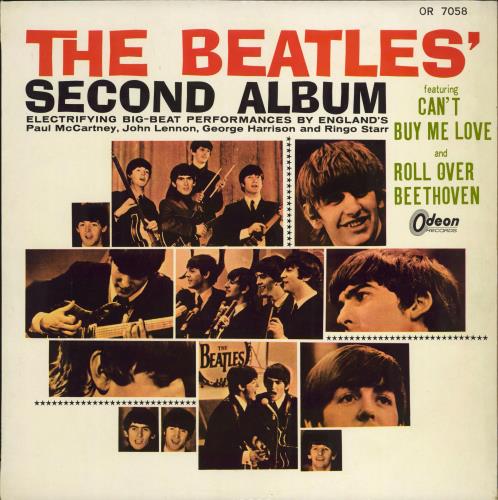 The Beatles The Beatles' Second Album - 1st - Red Vinyl vinyl LP album (LP record) Japanese BTLLPTH218413