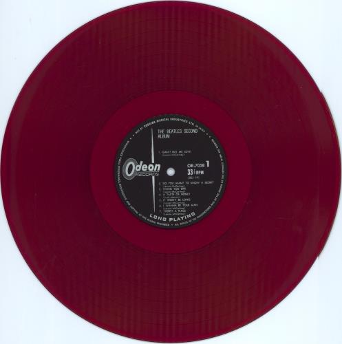 The Beatles The Beatles' Second Album - 1st - Red Vinyl vinyl LP album (LP record) Japanese BTLLPTH218413