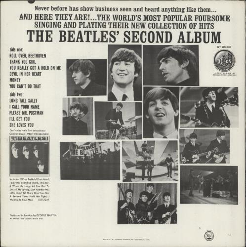 The Beatles The Beatles' Second Album - Apple label - VG vinyl LP album (LP record) US BTLLPTH881592