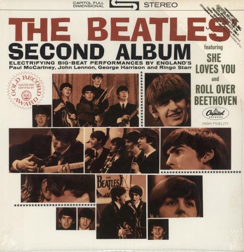 The Beatles The Beatles' Second Album - Sealed - Promo Stamped vinyl LP album (LP record) US BTLLPTH748925