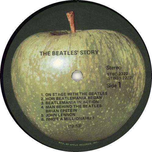 The Beatles The Beatles' Story - 1st Apple - EX 2-LP vinyl record set (Double LP Album) US BTL2LTH564270