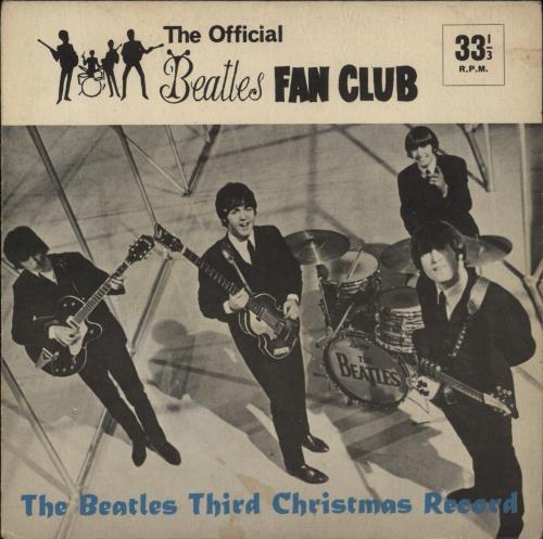 The Beatles The Beatles Third Christmas Record - VG + Newsletter 7" vinyl single (7 inch record / 45) UK BTL07TH867377