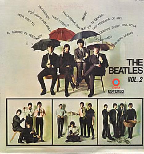 The Beatles The Beatles Vol 2 vinyl LP album (LP record) Mexican BTLLPTH254422