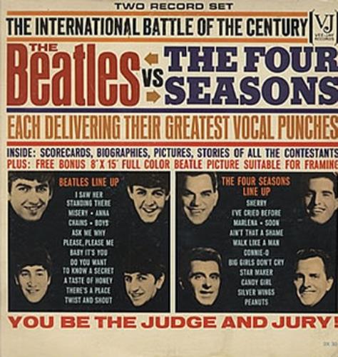 The Beatles The Beatles Vs The Four Seasons 2-LP vinyl record set (Double LP Album) US BTL2LTH327129