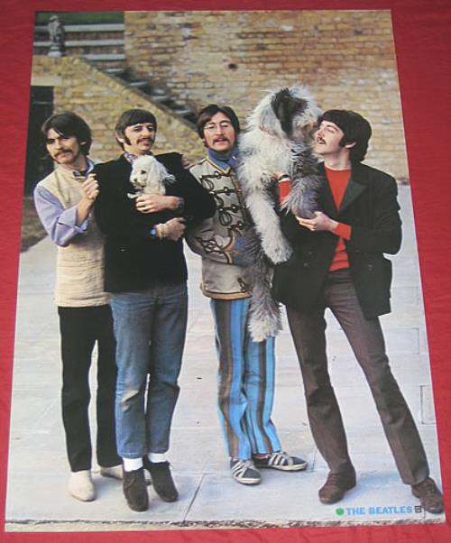 The Beatles The Beatles With Sheepdog poster Japanese BTLPOTH351779
