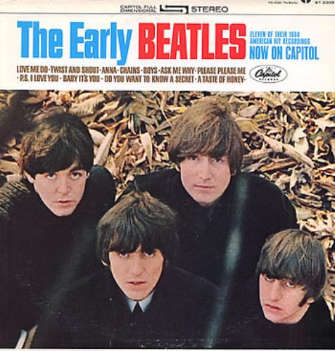 The Beatles The Early Beatles - Export Issue vinyl LP album (LP record) US BTLLPTH353923