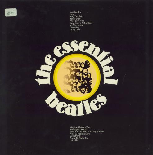 The Beatles The Essential Beatles vinyl LP album (LP record) Australian BTLLPTH61076