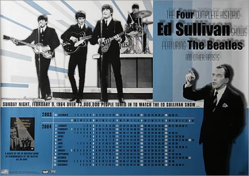 The Beatles The Four Complete Historic Ed Sullivan Shows Featuring poster Japanese BTLPOTH483050