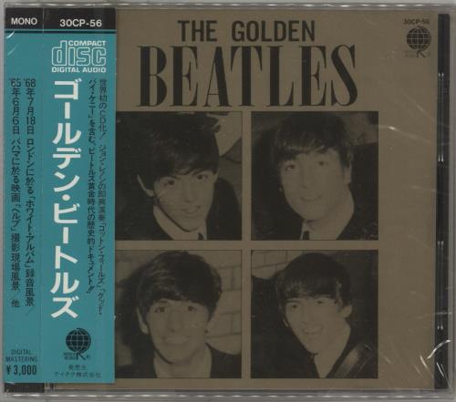 The Beatles The Golden Beatles + Obi-Strip - Sealed CD album (CDLP) Japanese BTLCDTH868055