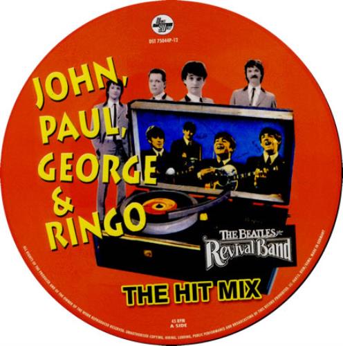 The Beatles The Hit Mix 12" vinyl picture disc (12 inch picture record) German BTL2PTH370262