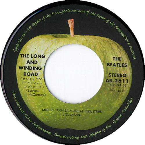 The Beatles The Long And Winding Road - 1st 7" vinyl single (7 inch record / 45) Japanese BTL07TH305186