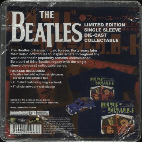 The Beatles The Long And Winding Road Taxi - Sealed memorabilia US BTLMMTH647645