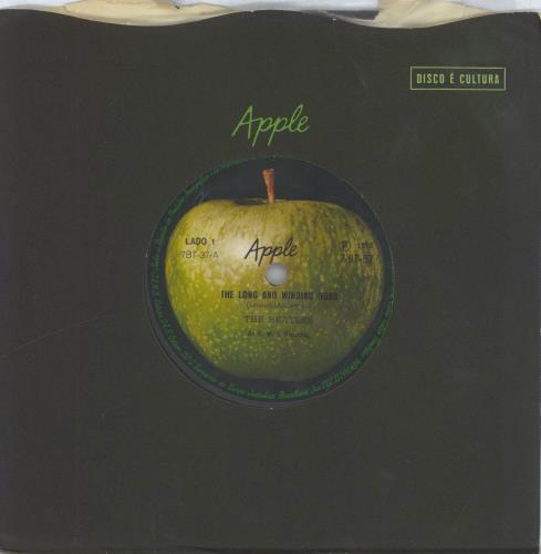 The Beatles The Long And Winding Road 7" vinyl single (7 inch record / 45) Brazilian BTL07TH825221