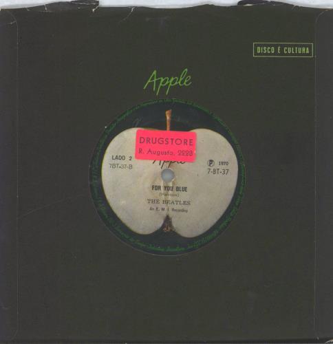 The Beatles The Long And Winding Road 7" vinyl single (7 inch record / 45) Brazilian BTL07TH825221