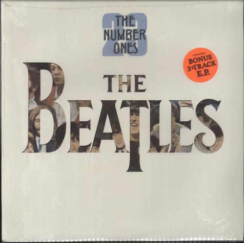 The Beatles The Number Ones + 7" - Sealed vinyl LP album (LP record) Australian BTLLPTH819835