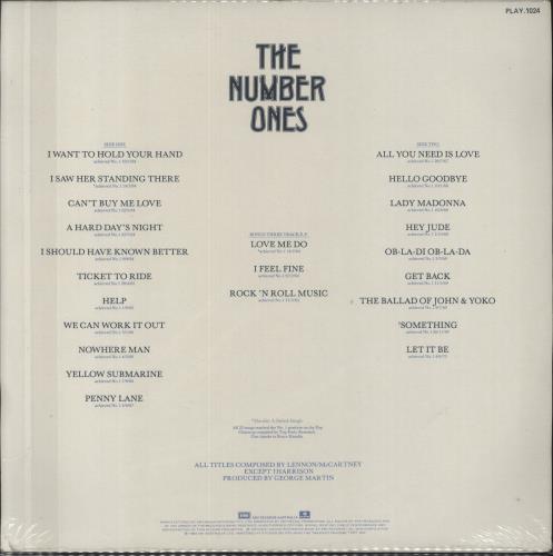 The Beatles The Number Ones + 7" - Sealed vinyl LP album (LP record) Australian BTLLPTH819835