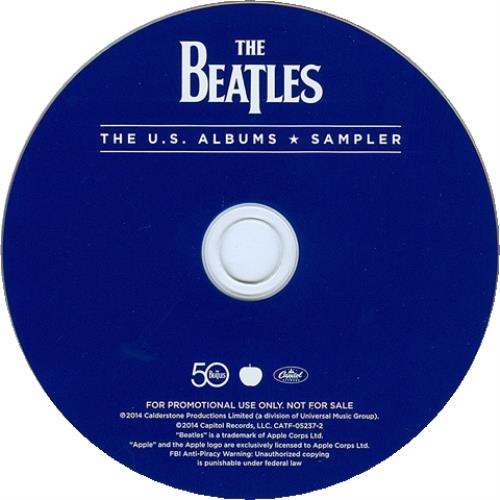 The Beatles The U.S. Albums Sampler + Japanese PR CD album (CDLP) UK BTLCDTH659772