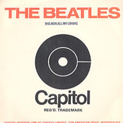 The Beatles This Boy 7" vinyl single (7 inch record / 45) Canadian BTL07TH212394