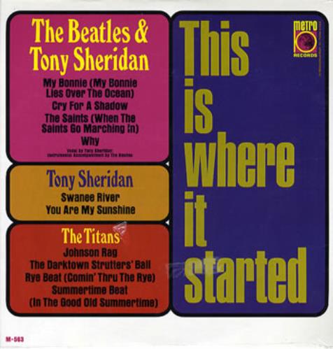 The Beatles This Is Where It Started vinyl LP album (LP record) US BTLLPTH297786