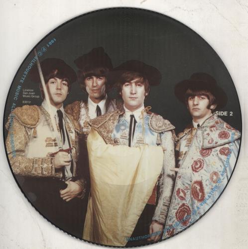 The Beatles Timeless picture disc LP (vinyl picture disc album) US BTLPDTI712186