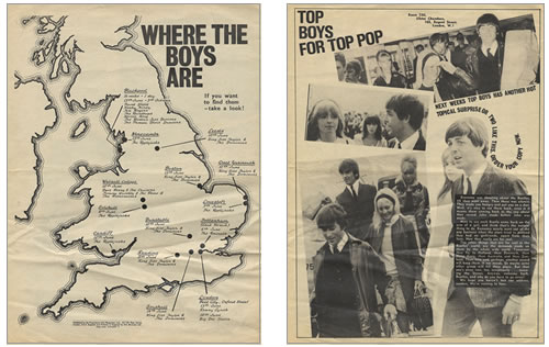 The Beatles Top Boys magazine UK BTLMATO374974