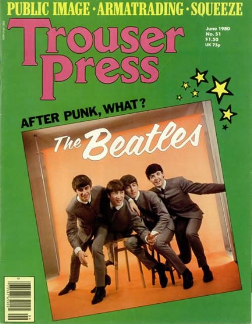The Beatles Trouser Press magazine US BTLMATR487214