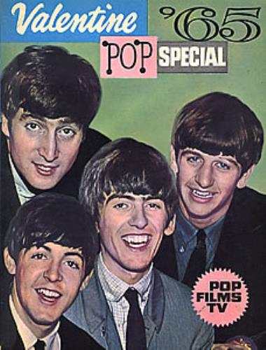 The Beatles Valentine '65 Pop Special book UK BTLBKVA277665