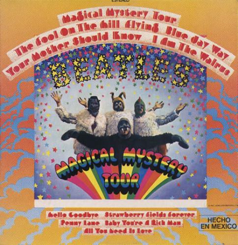 The Beatles Viaje Magico Y Misterioso vinyl LP album (LP record) Mexican BTLLPVI259154