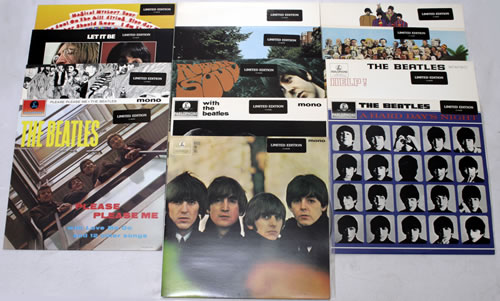 The Beatles Vinyl Reissues - Gold Promo Stamped vinyl LP album (LP record) US BTLLPVI545849