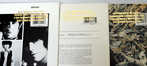 The Beatles Vinyl Reissues - Gold Promo Stamped vinyl LP album (LP record) US BTLLPVI545849