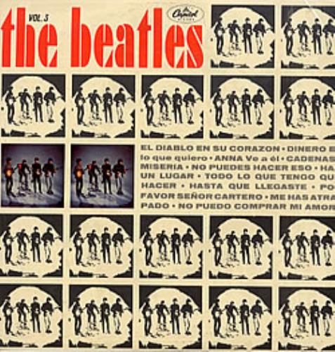 The Beatles Vol.3 vinyl LP album (LP record) Mexican BTLLPVO246652