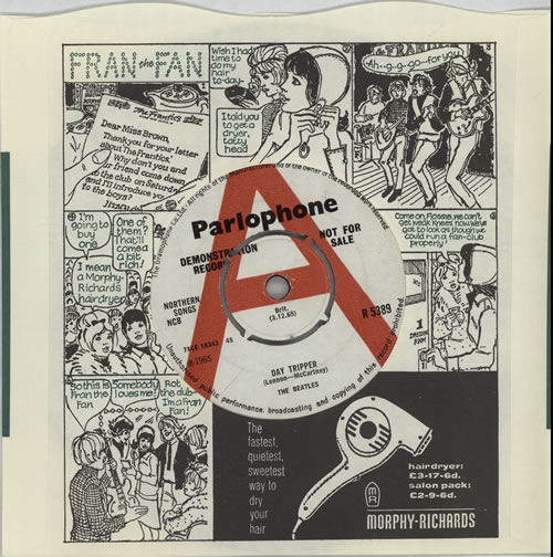 The Beatles We Can Work It Out - A Label - VG 7" vinyl single (7 inch record / 45) UK BTL07WE627475