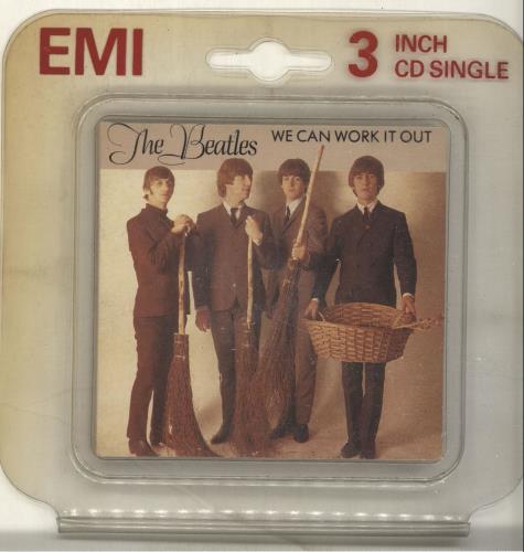 The Beatles We Can Work It Out 3" CD single (CD3) UK BTLC3WE84389