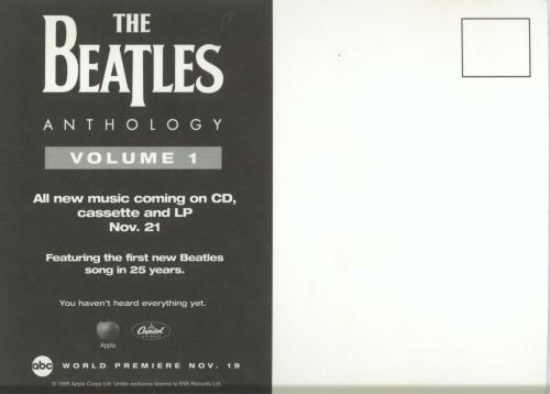 The Beatles We Hope You Will Enjoy The Show - 5 Postcards memorabilia US BTLMMWE60345