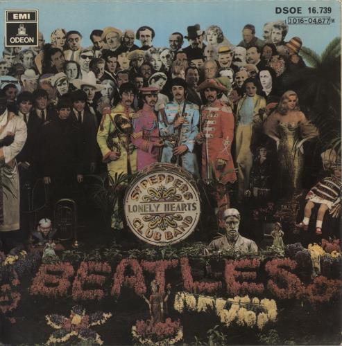 The Beatles With A Little Help From My Friends EP 7" vinyl single (7 inch record / 45) Spanish BTL07WI869823