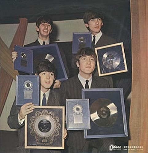 The Beatles With The Beatles + Competition Postcard vinyl LP album (LP record) Japanese BTLLPWI329106