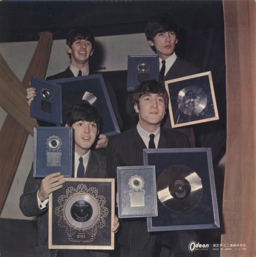 The Beatles With The Beatles - 1st Odeon - Red Vinyl + Obi - VG vinyl LP album (LP record) Japanese BTLLPWI742951