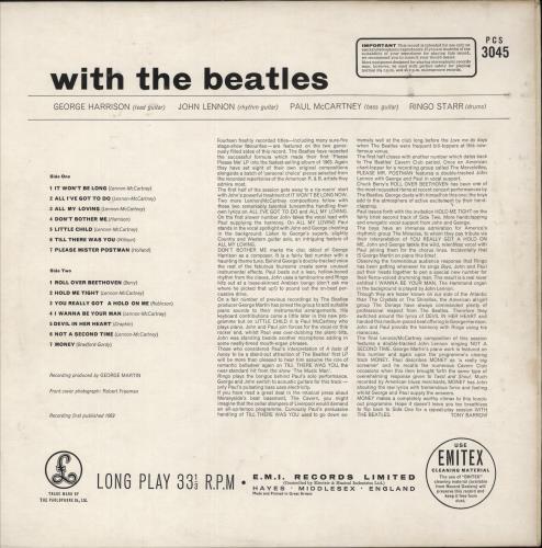 The Beatles With The Beatles - 2 Box - Gram - EX vinyl LP album (LP record) UK BTLLPWI567906