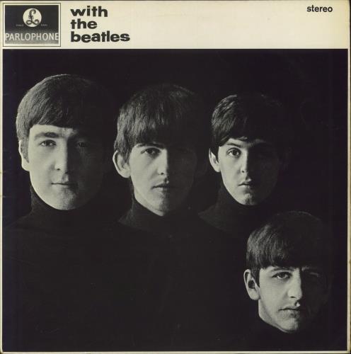 The Beatles With The Beatles - 2nd - EX vinyl LP album (LP record) UK BTLLPWI529538