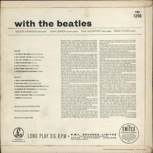 The Beatles With The Beatles - 2nd - LOL vinyl LP album (LP record) UK BTLLPWI777875
