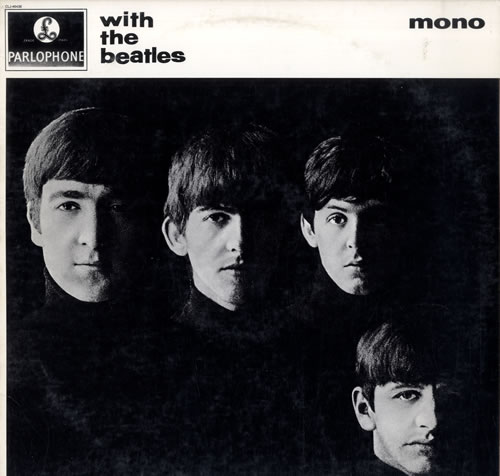 The Beatles With The Beatles - 80's Issue - Purple Label vinyl LP album (LP record) US BTLLPWI551154