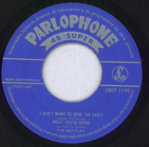 The Beatles Words Of Love 7" vinyl single (7 inch record / 45) Portuguese BTL07WO830672