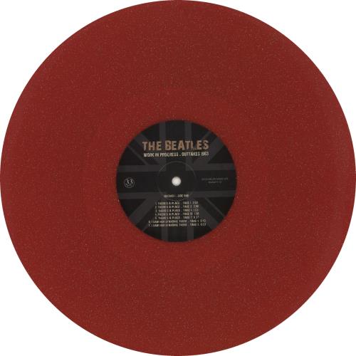 The Beatles Work In Progress: Outtakes 1963 - Coloured Vinyl - Sealed 2-LP vinyl record set (Double LP Album) UK BTL2LWO619233