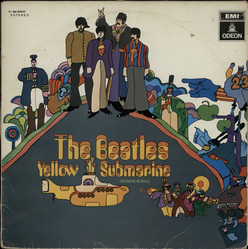 The Beatles Yellow Submarine - (Submarino Amarillo) - VG vinyl LP album (LP record) Spanish BTLLPYE582364