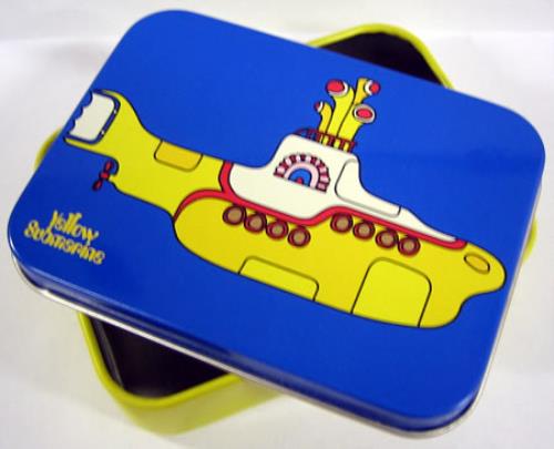 The Beatles Yellow Submarine Keepsake Tin memorabilia UK BTLMMYE356082