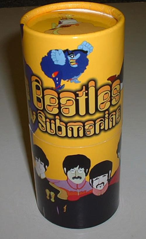 The Beatles Yellow Submarine Pog Bank memorabilia US BTLMMYE146552