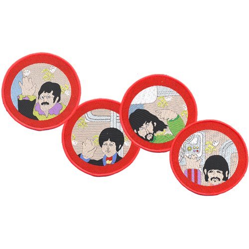 The Beatles Yellow Submarine Porthole Patches memorabilia UK BTLMMYE464853