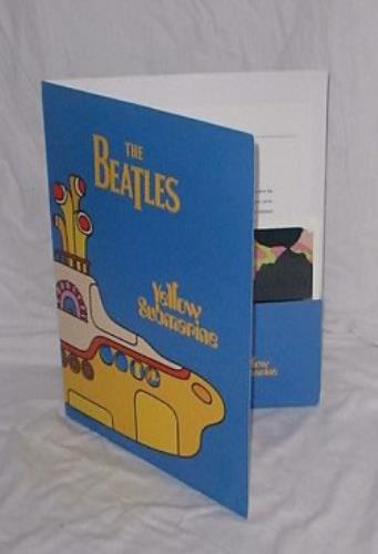 The Beatles Yellow Submarine media press pack US BTLPPYE146528